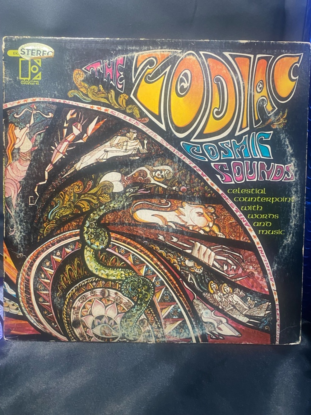 The Zodiac - Cosmic Sounds Vintage Album Cover